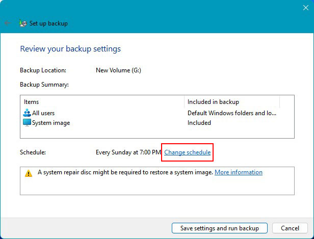 Come Creare un Backup di Windows