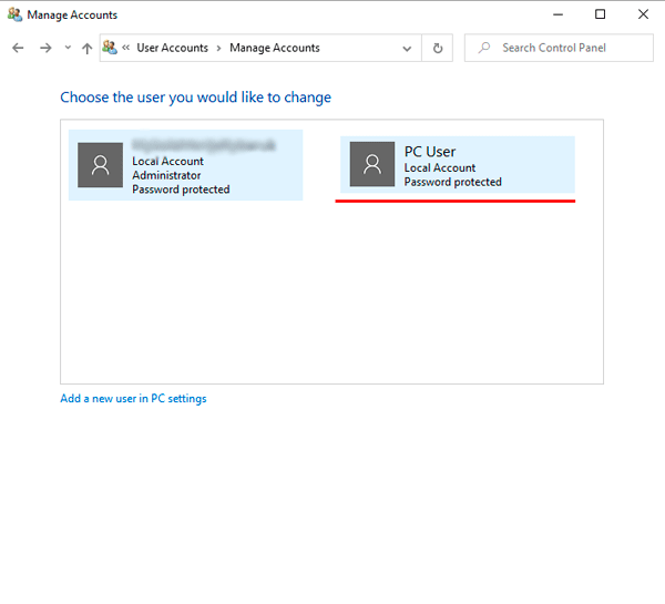 Come cambiare il nome di accesso in Windows