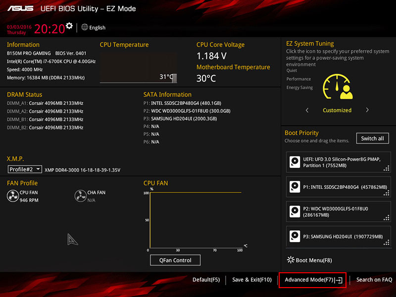 Configurazione RAID nel BIOS Asus