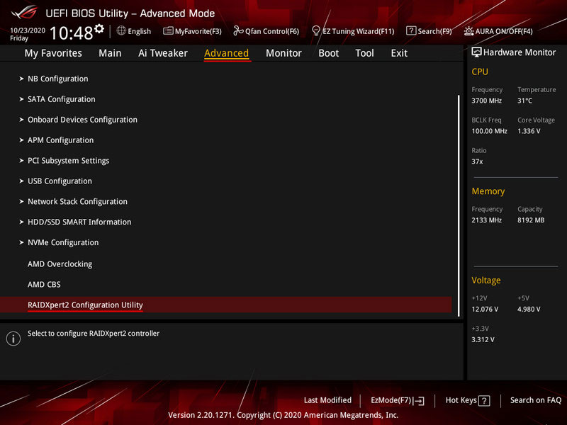 Utility AMD RAIDXpert2