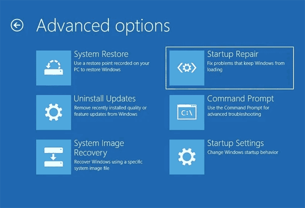 Come riparare il bootloader EFI in Windows 10 Come riparare il bootloader EFI in Windows 10