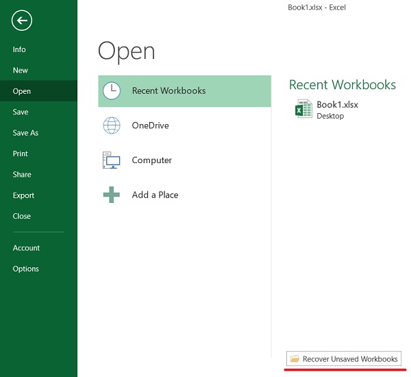 Come recuperare un file di Microsoft Excel non salvato o sovrascritto Come recuperare un file di Microsoft Excel non salvato o sovrascritto