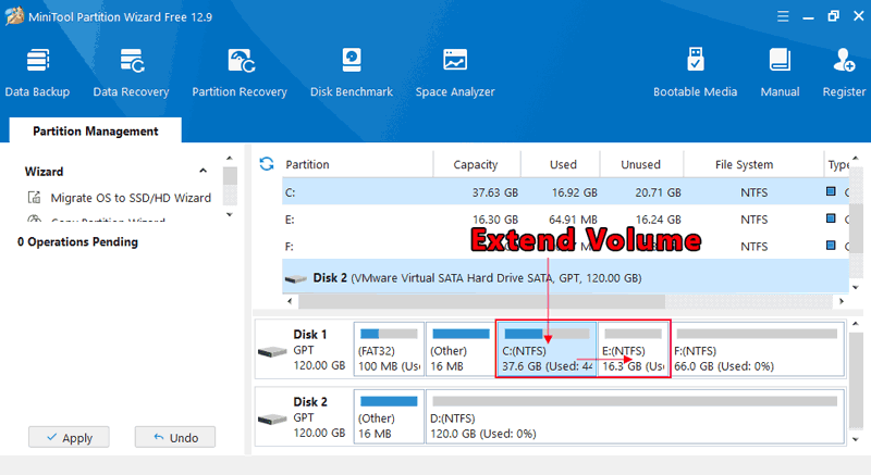 Come estendere un'unità in Windows 11