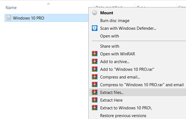 Esecuzione di Windows 10 da una chiavetta USB senza un hard disk