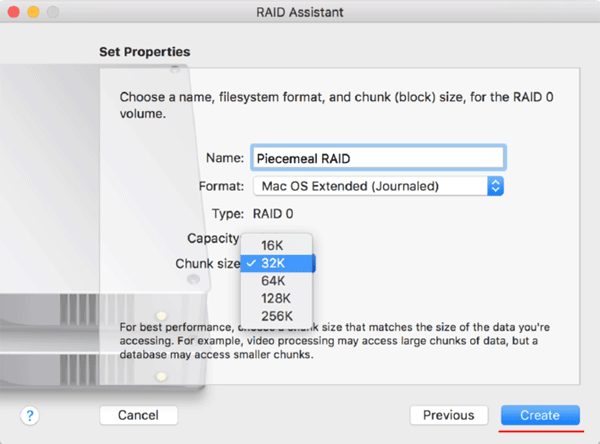 Configurazione RAID software con Utility Disco Configurazione RAID software con Utility Disco