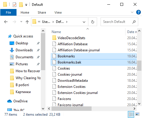 Come Recuperare i Segnalibri e la Cronologia di Google Chrome