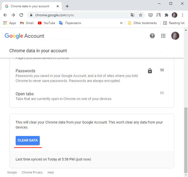 Come recuperare i segnalibri e la cronologia di Google Chrome
