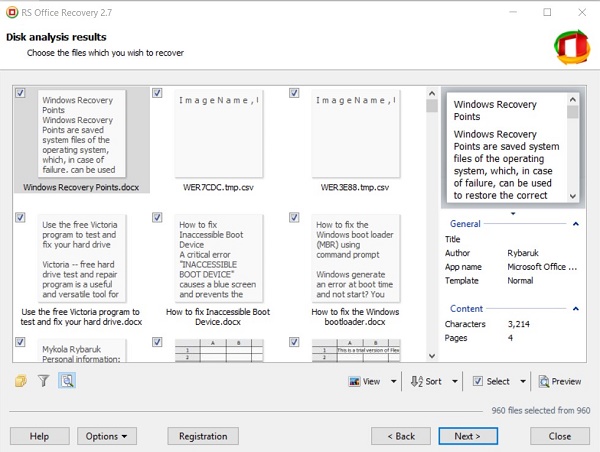 recuperare documenti Microsoft Word danneggiati