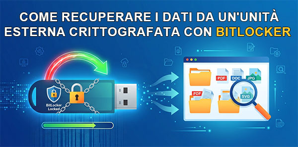 Recuperare i dati da un’unità crittografata con BitLocker To Go Recuperare i dati da un’unità crittografata con BitLocker To Go