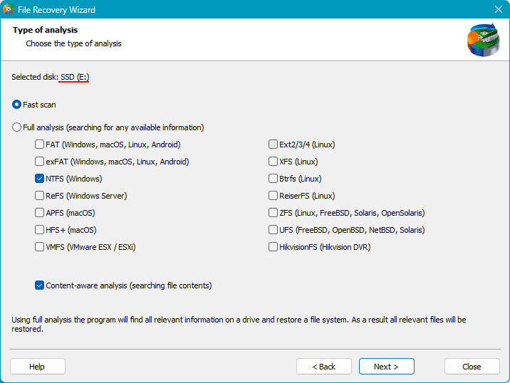 Recupero dati da drive NVMe