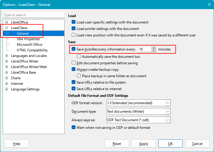 Recupero di Documenti Non Salvati in LibreOffice