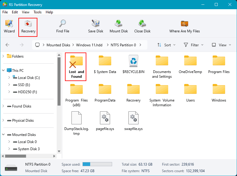 Recupero di file eliminati su una macchina virtuale Parallels Recupero di file eliminati su una macchina virtuale Parallels
