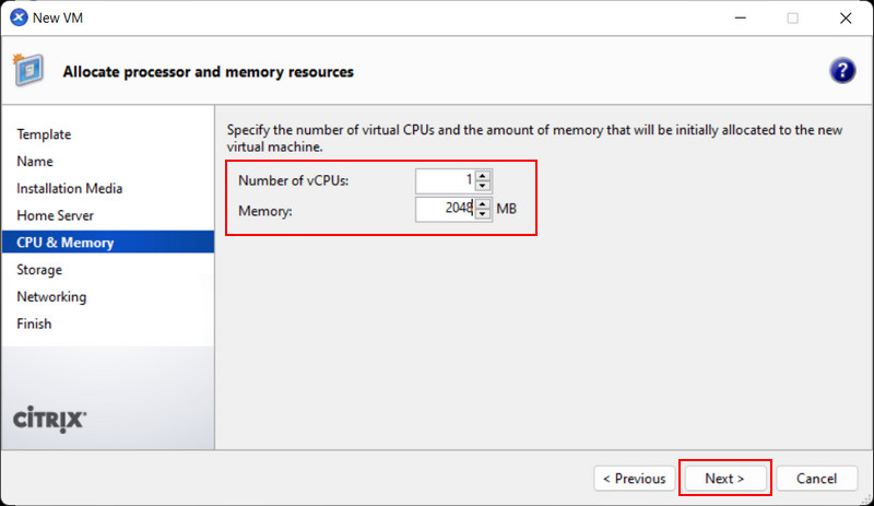 Recupero di una macchina virtuale XenServer