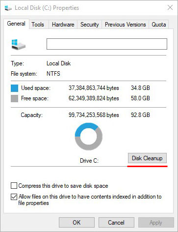 Pulizia disco di Windows - eliminazione sicura dei file