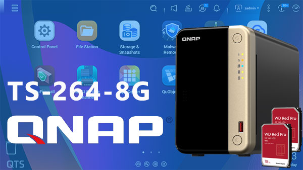 QNAP TS-264-8G 2-Bay RAID | Recupero sicuro e preciso QNAP TS-264-8G 2-Bay RAID | Recupero sicuro e preciso