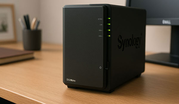 Servizio di recupero Synology DS218play 2 bay — riparazione RAID 1/0