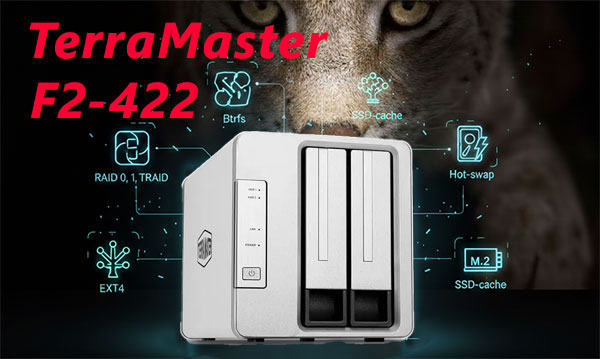 Recupero RAID 1/0 TerraMaster F2-422 2 bay — cause, rischi, soluzioni